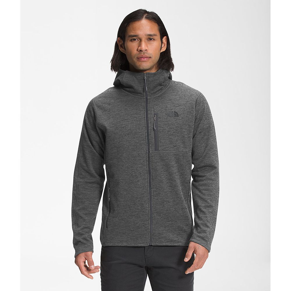 The North Face Hooded Jacket Mens Australia - The North Face Canyonlands Dark Grey Hiking (DCZ-90268